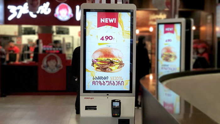 Kiosks for fast food restaurants